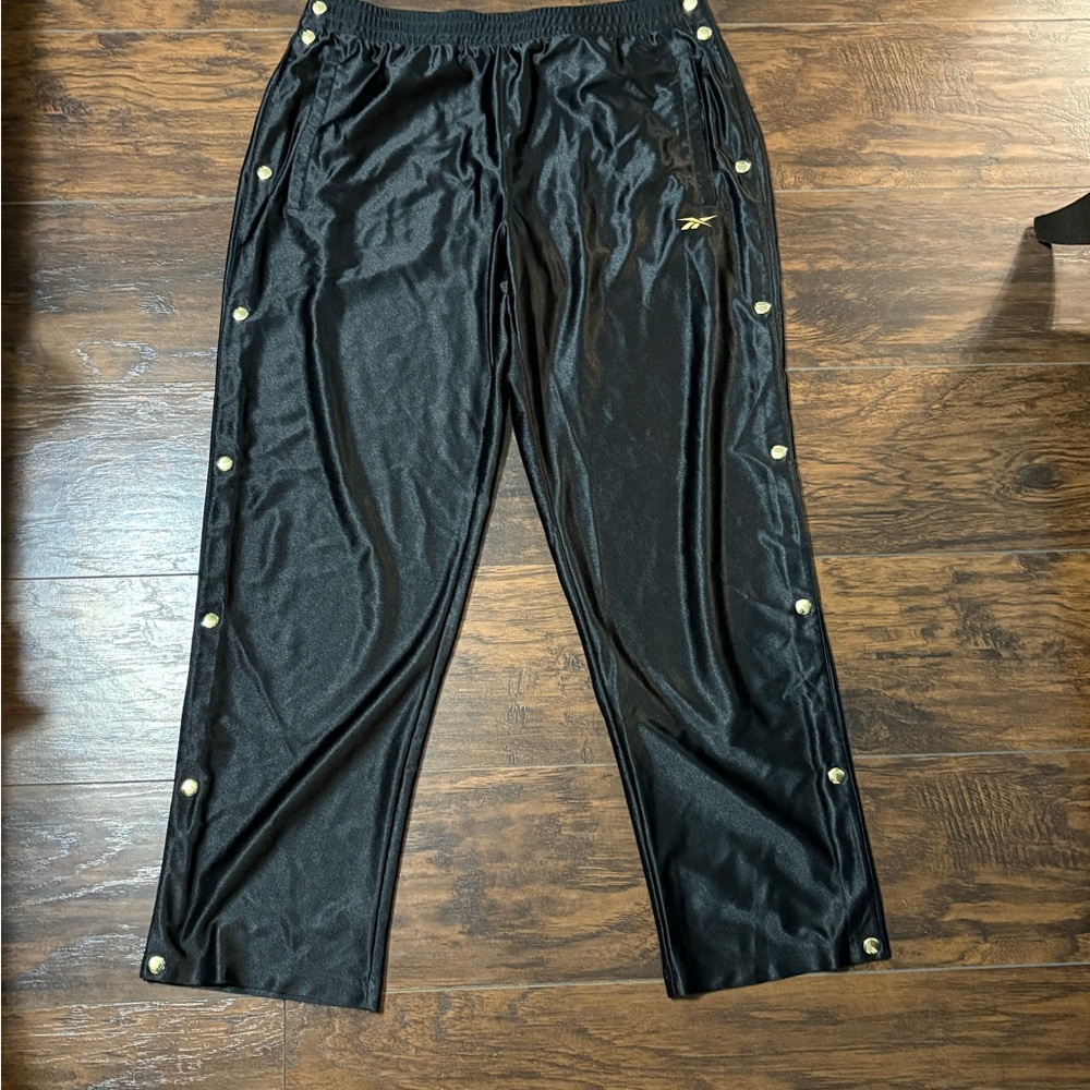Reebok Men's Black Track Pants size Large